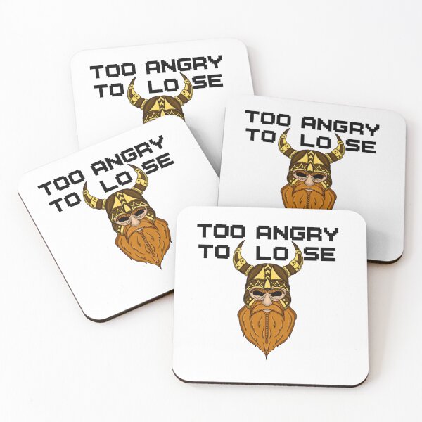 Item preview, Viking heard too angry to lose designed and sold by Maryart8.