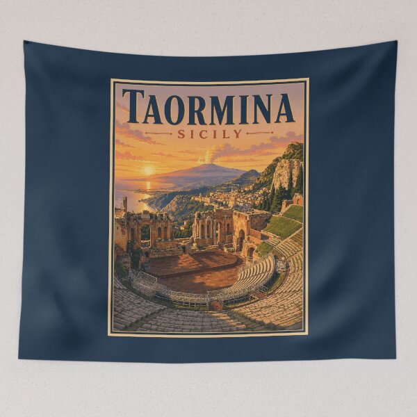 Item preview, Taormina - Sicily designed and sold by GoodOldVintage.