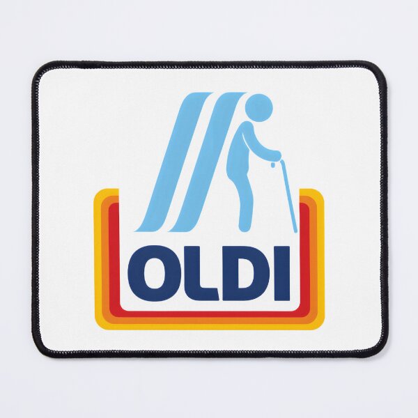 Item preview, Oldi design logo funny birthday parody gift designed and sold by FernaRoje.