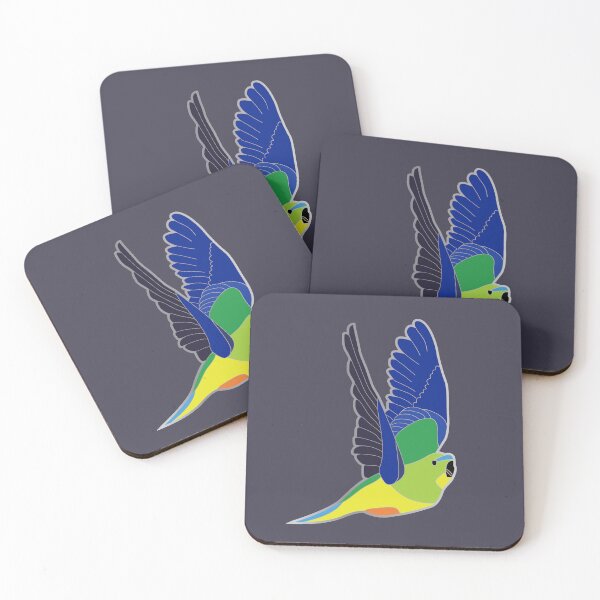 Item preview, OBP flying free dark coasters designed and sold by Friends of OBP.