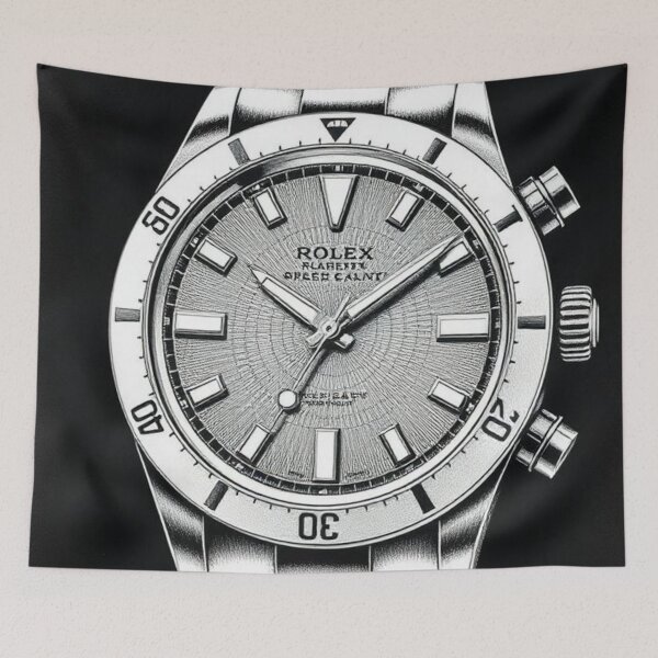 Item preview, Luxury Black and White Watch designed and sold by RAISC.