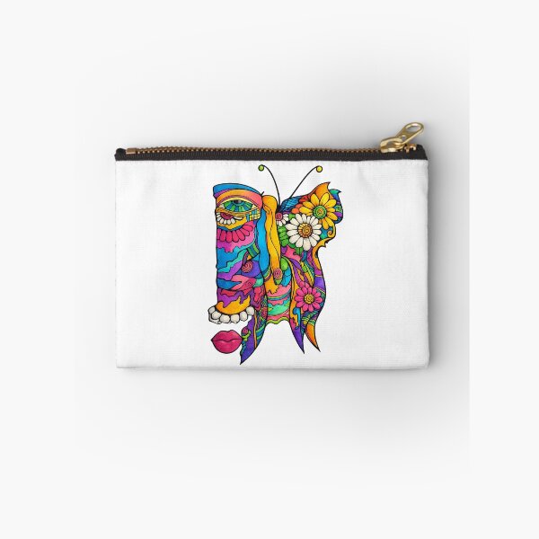 Item preview, Psychedelic Butterfly Bloom Face designed and sold by Ashes to Artistry.
