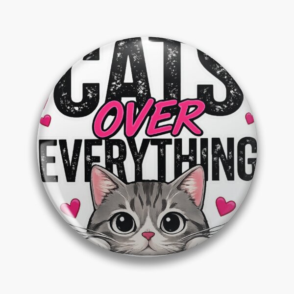 Item preview, Cats over everything - graphic kitty cat quotes designed and sold by SrumbleArt.