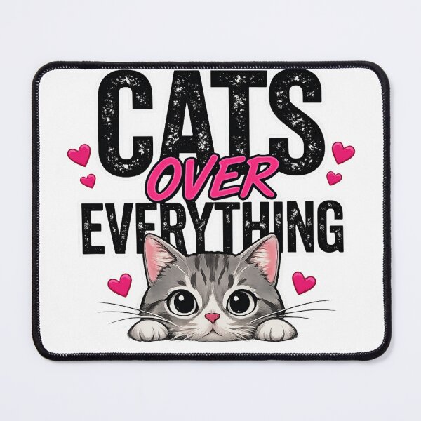 Item preview, Cats over everything - graphic kitty cat quotes designed and sold by SrumbleArt.