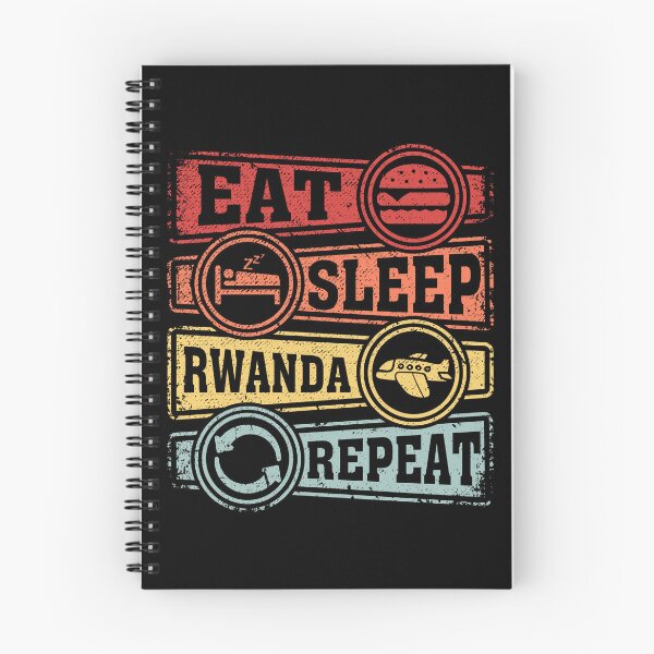 Item preview, Eat Sleep Rwanda Repeat designed and sold by GabbyKash.