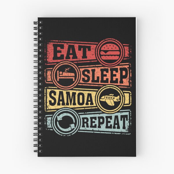 Item preview, Eat Sleep Samoa Repeat designed and sold by GabbyKash.