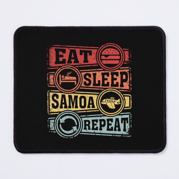 Item preview, Eat Sleep Samoa Repeat designed and sold by GabbyKash.