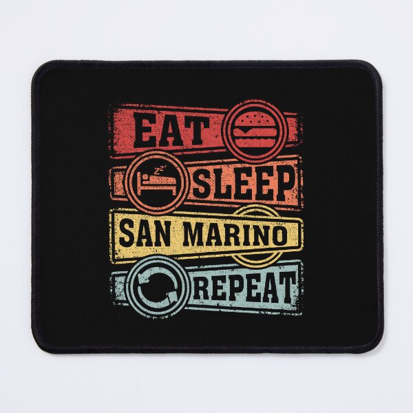Item preview, Eat Sleep San Marino Repeat designed and sold by GabbyKash.