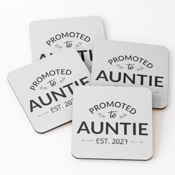 Item preview, Promoted To Auntie Est 2027 New Aunt V designed and sold by Lemon Pepper.