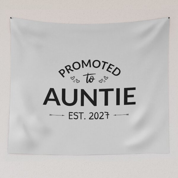 Item preview, Promoted To Auntie Est 2027 New Aunt V designed and sold by Lemon Pepper.