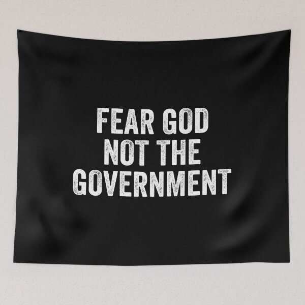 Item preview, Fear God Not The Government designed and sold by kazunayukov.