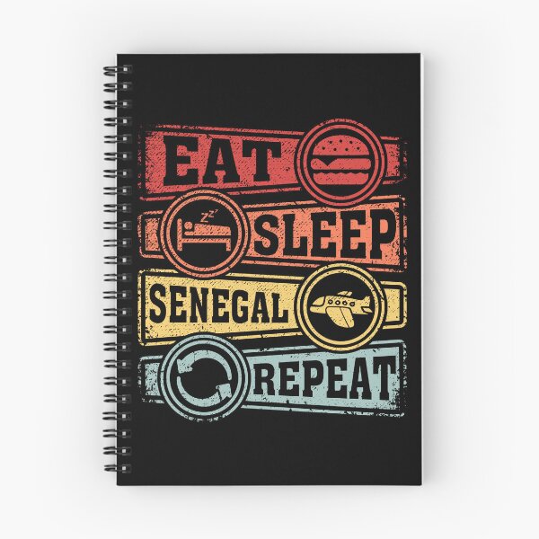 Item preview, Eat Sleep Senegal Repeat designed and sold by GabbyKash.