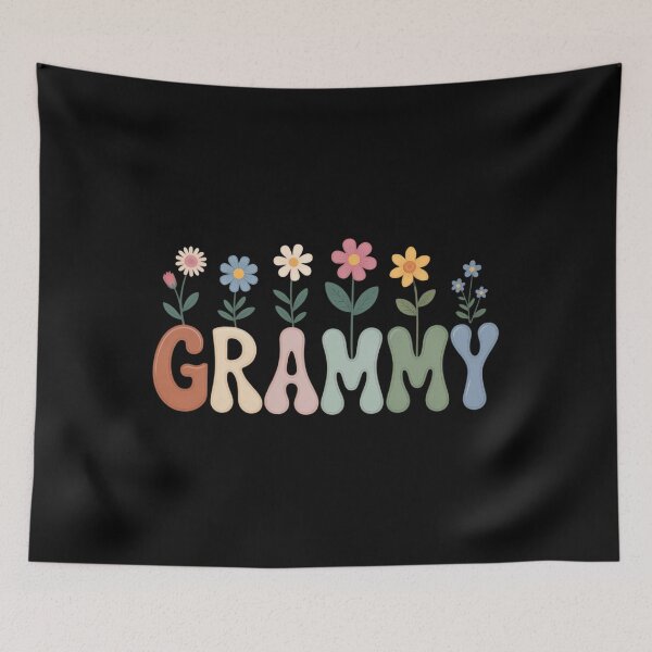 Item preview, Grammy Gifts Women Wildflower Floral Grammy designed and sold by SapfireStuArt.