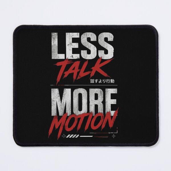 Item preview, Less Talk More Motion Japanese Grunge Streetwear Art designed and sold by OminiDesign.