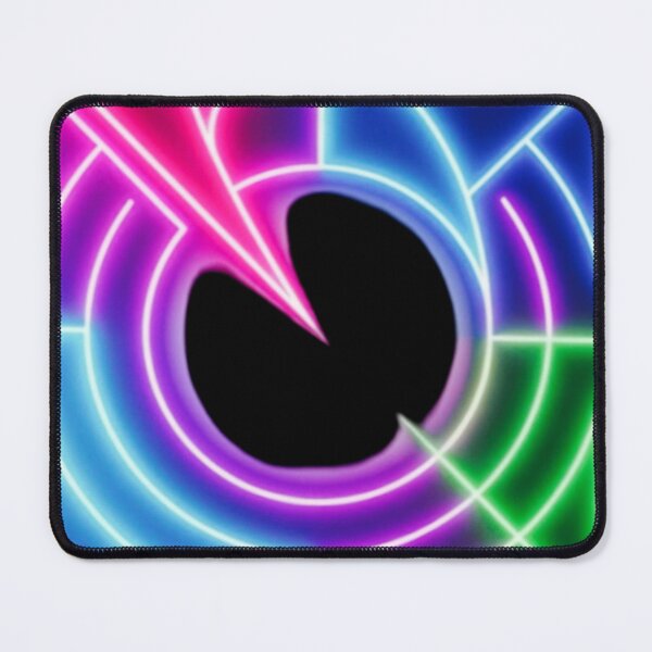 Item preview, Neon cyberpunk geometric star emblem  designed and sold by Nexus Space.