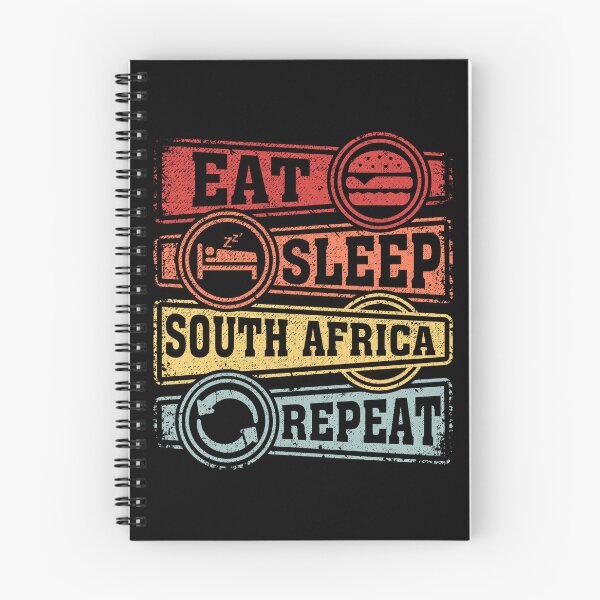 Item preview, Eat Sleep South Africa Repeat designed and sold by GabbyKash.