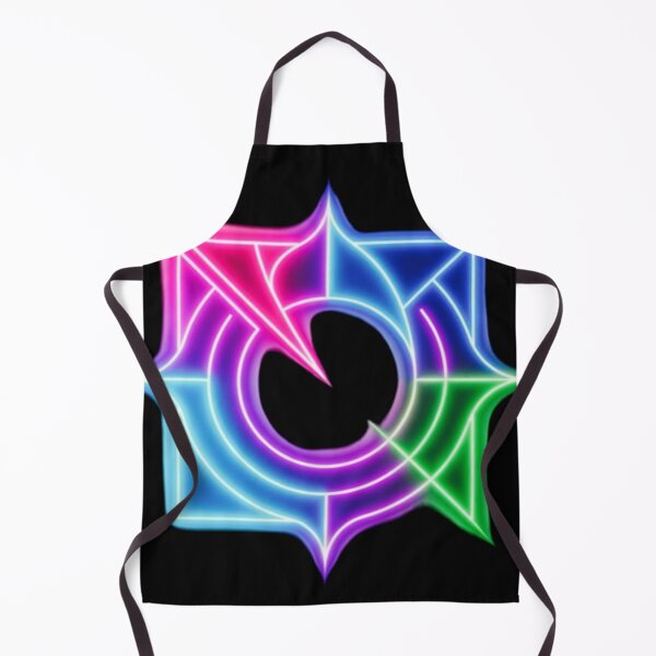 Item preview, Neon cyberpunk geometric star emblem  designed and sold by Nexus Space.