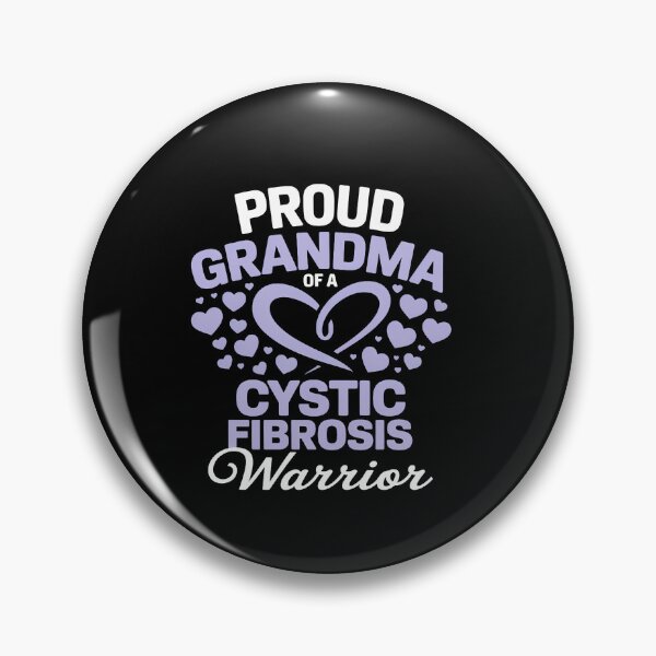 Item preview, Grandma of a Cystic Fibrosis Warrior Cystic Fibrosis Awareness designed and sold by SapfireStuArt.