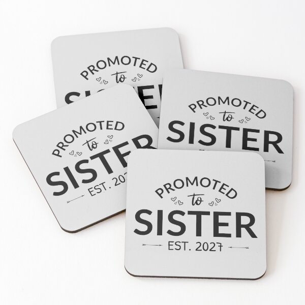 Item preview, Promoted To Sister Est 2027 Big Sister V designed and sold by Lemon Pepper.