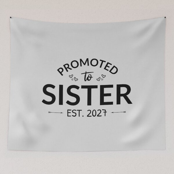 Item preview, Promoted To Sister Est 2027 Big Sister V designed and sold by Lemon Pepper.