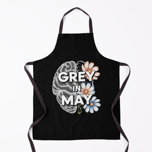 Item preview, Grey in May Brain Tumor Awareness Grey Ribbon Brain Cancer Survivor designed and sold by SapfireStuArt.