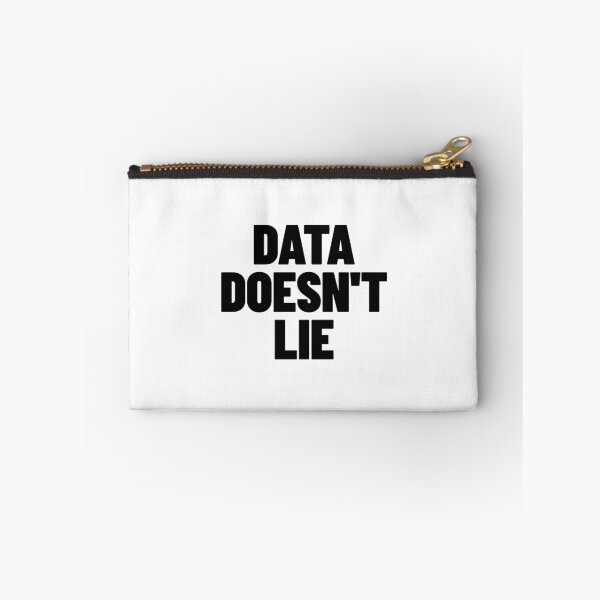 Item preview, Data Doesn't Lie - Finance, Tech & Analyst Quote designed and sold by MotionBanana Art.