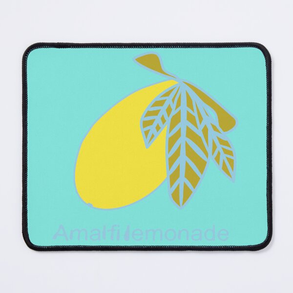 Item preview, Amalfi lemonade logo with lemon fruit and leaves vector illustration designed and sold by TaniaArtDesign.