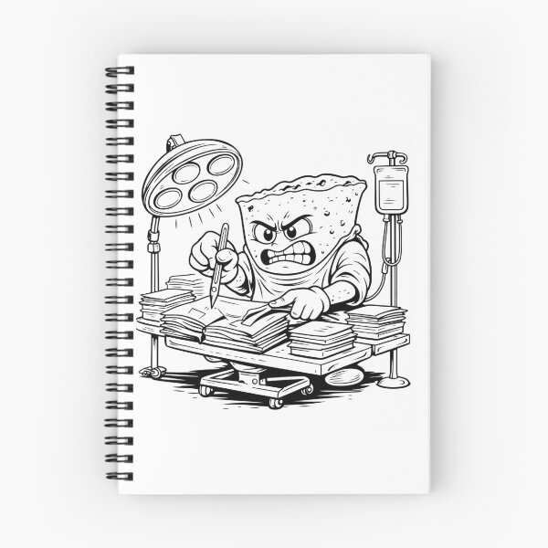 Item preview, Taco Doing Serious Paperwork Funny Overworked Adulting Humor designed and sold by ComedyInkFactor.