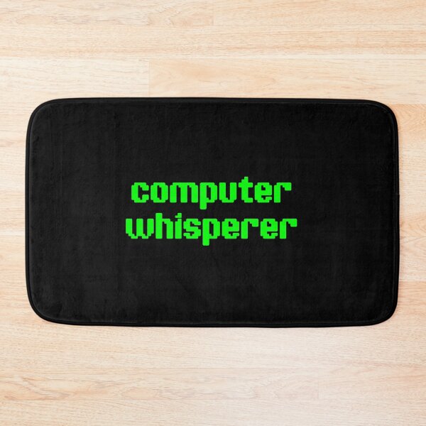 Item preview, Computer Whisperer - Funny Programmer Saying designed and sold by mauritayunza.
