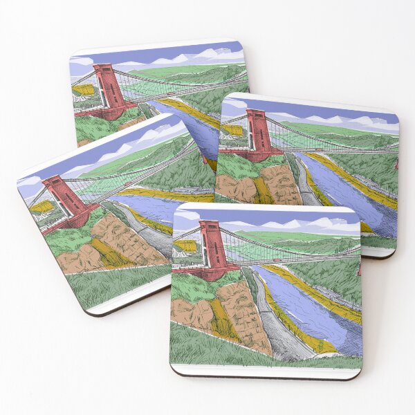 Item preview, Clifton Suspension Bridge Bristol Original Artwork Watercolour designed and sold by KALEIDOSCOPE UK.