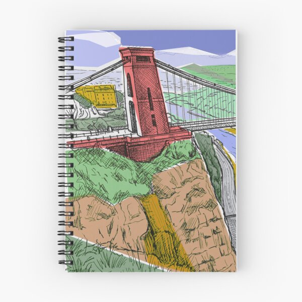 Item preview, Clifton Suspension Bridge Bristol Original Artwork Watercolour designed and sold by KALEIDOSCOPE UK.