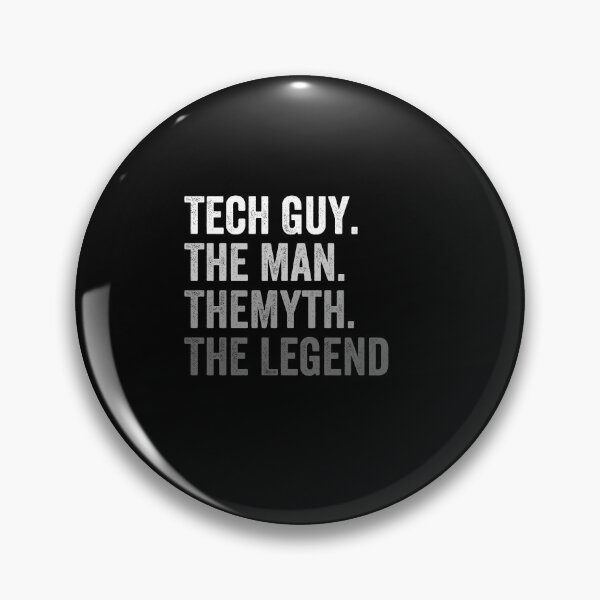Item preview, Tech Guy, The Man, The Myth, The Legend - IT Tech Guy Gift designed and sold by mauritayunza.