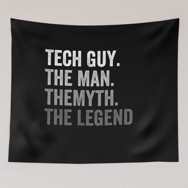 Item preview, Tech Guy, The Man, The Myth, The Legend - IT Tech Guy Gift designed and sold by mauritayunza.