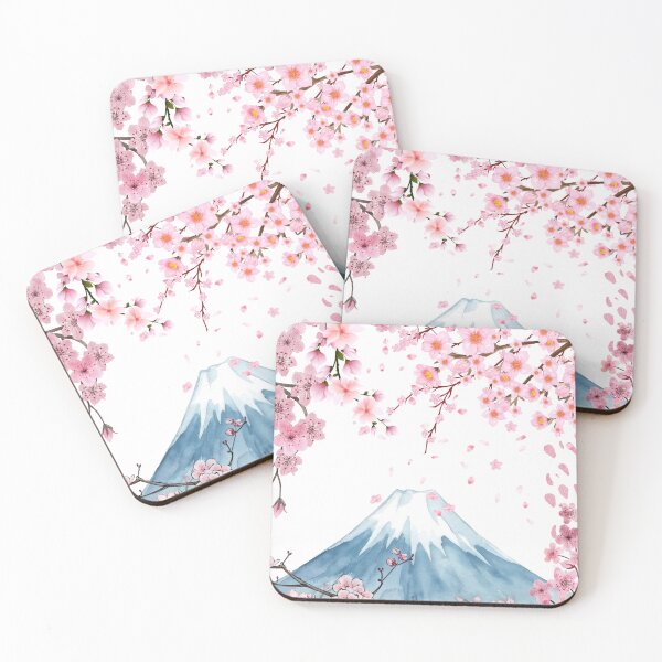 Item preview, Mount Fuji with cherry blossoms! designed and sold by VOODesigns.