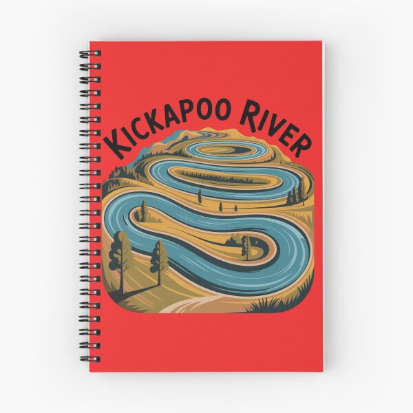 Item preview, Kickapoo river - nature experiences in Wisconsin designed and sold by DamioPolArt.
