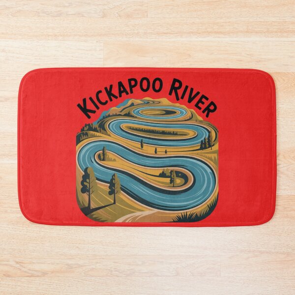 Item preview, Kickapoo river - nature experiences in Wisconsin designed and sold by DamioPolArt.