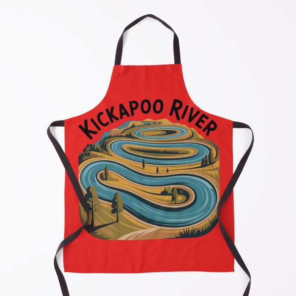 Item preview, Kickapoo river - nature experiences in Wisconsin designed and sold by DamioPolArt.
