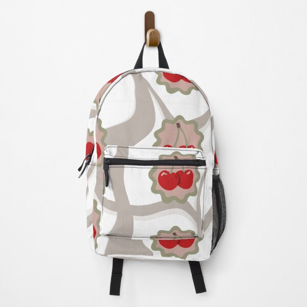 Item preview, Retro Cherry Pattern – Cute Vintage Fruit Ribbon Aesthetic designed and sold by Barelythere2324.