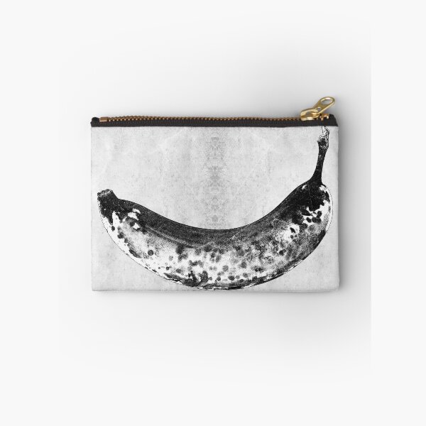 Aperçu de l'œuvre Banane pourrie, décomposition alimentaire, art du memento mori créée et vendue par Ghoul Enterprises.