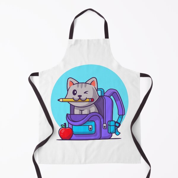 Item preview, Cute Cat Back To School designed and sold by Christi W Witherspoon.