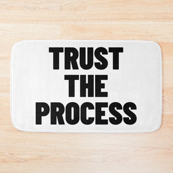 Item preview, Trust The Process - Motivational Investment & Hustle Quote designed and sold by MotionBanana Art.