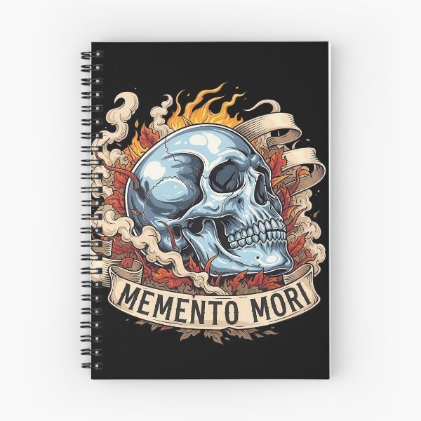Item preview, Memento Mori Skull and Smokes Flame designed and sold by nuel-art.