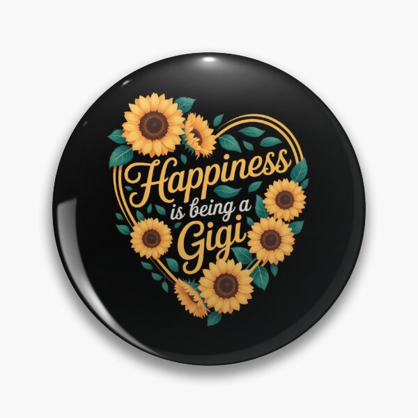 Item preview, Happiness is Being A Gigi Sunflower Grandma designed and sold by SapfireStuArt.