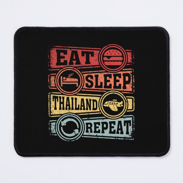 Item preview, Eat Sleep Thailand Repeat designed and sold by GabbyKash.