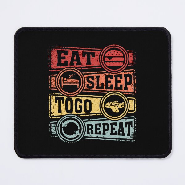Item preview, Eat Sleep Togo Repeat designed and sold by GabbyKash.