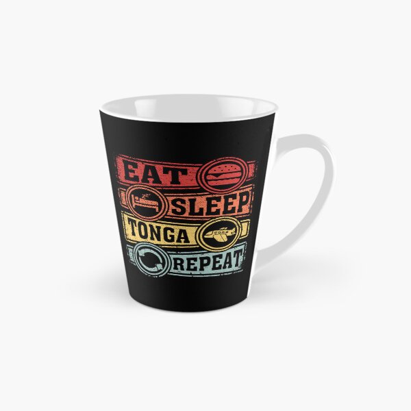 Item preview, Eat Sleep Tonga Repeat designed and sold by GabbyKash.