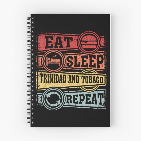 Item preview, Eat Sleep Trinidad and Tobago Repeat designed and sold by GabbyKash.