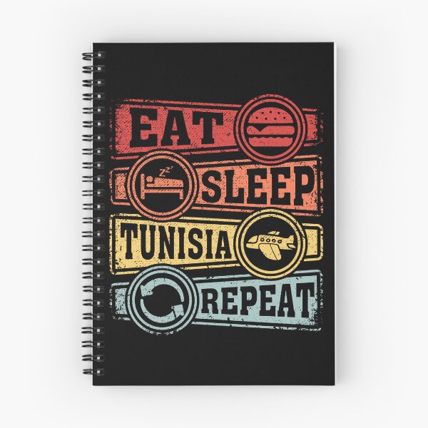 Item preview, Eat Sleep Tunisia Repeat designed and sold by GabbyKash.