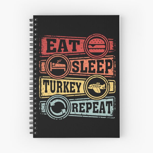 Item preview, Eat Sleep Turkey Repeat designed and sold by GabbyKash.