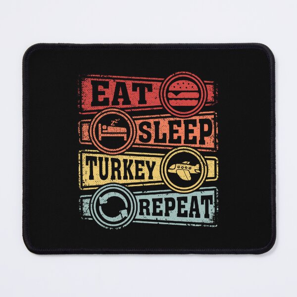 Item preview, Eat Sleep Turkey Repeat designed and sold by GabbyKash.